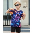thumbnail image 4 of Aideaone Boys Girls T-Shirts 3D Graphic Shirts Kids Cool Short Sleeve Tees Size 4-14T, 4 of 7