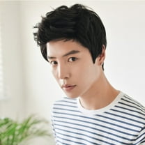 Kiplyki Fashion Short Wigs for Men Wig Man Male Brown Black Handsome Cool Wig