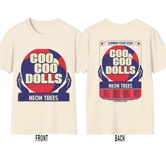 Go Goo Dols Tour 2026 Shirt, Neon Trees Tour T-shirt