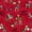 Wish Zoo A Merry Christmas, variant on EDS Women Warm Up Scrubs Jacket Snap Front DK309