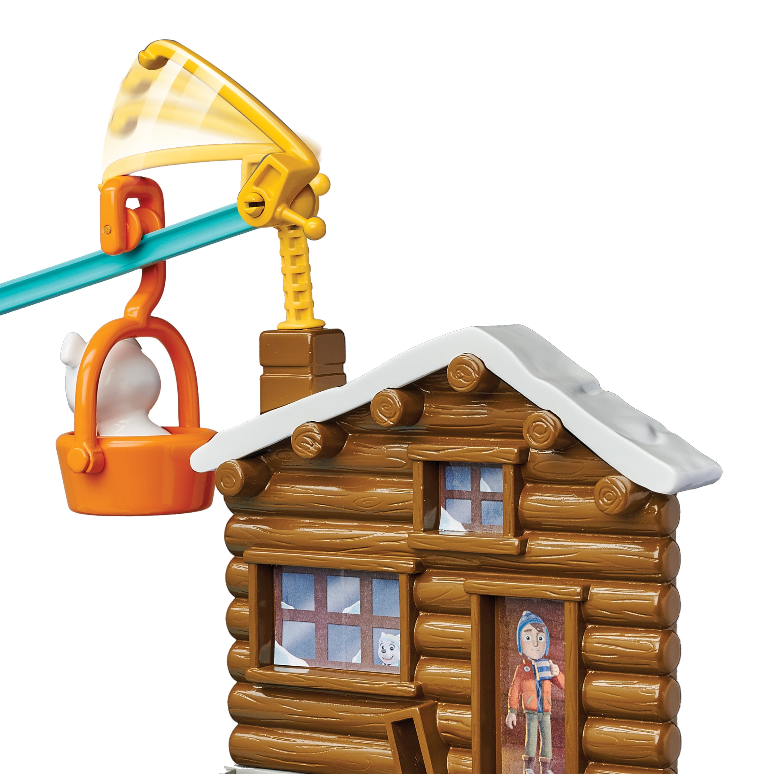 paw patrol roll patrol rubble's mountain rescue track set