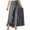 Grey, variant on Fiudx Womens Dresses Summer Solid Color Mid-Length Dress Quick Dry Slim Fit Skirt Todays Clearance Deal