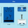 thumbnail image 6 of Gorilla Supply Dog Poop Waste Bags with Dispenser and Leash Tie 9"X13", Blue, 1000 Count, 6 of 6