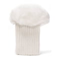 thumbnail image 1 of Womens Winter Leg Warmers w/ Lace - Ivory, 1 of 1