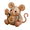 A, variant on Handmade Sewing Craft Kit, Patchwork Mouse DIY Kit, 5.12 Inch Medium Size, Beginner Needlework Animal Plushie Making Set for Bedroom Ornament, 1-Pack, YDYB