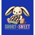 thumbnail image 2 of Short N Sweet Boy's Royal Blue Long Sleeve Hoodie-Medium, 2 of 6
