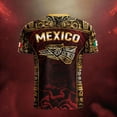 thumbnail image 5 of 2026 New Mexico Soccer Jersey Men, Printed Mexico National Team Design, Mexican Jersey Soccer T-Shirt, Mens Crew Neck Short Sleeve Match Day Athletic Casual Football Shirt for Adult, 5 of 5