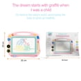 thumbnail image 3 of IROINID Drawing Board Magnetic Writing Painting Graffiti Board For Child Kid Erasable, 3 of 3