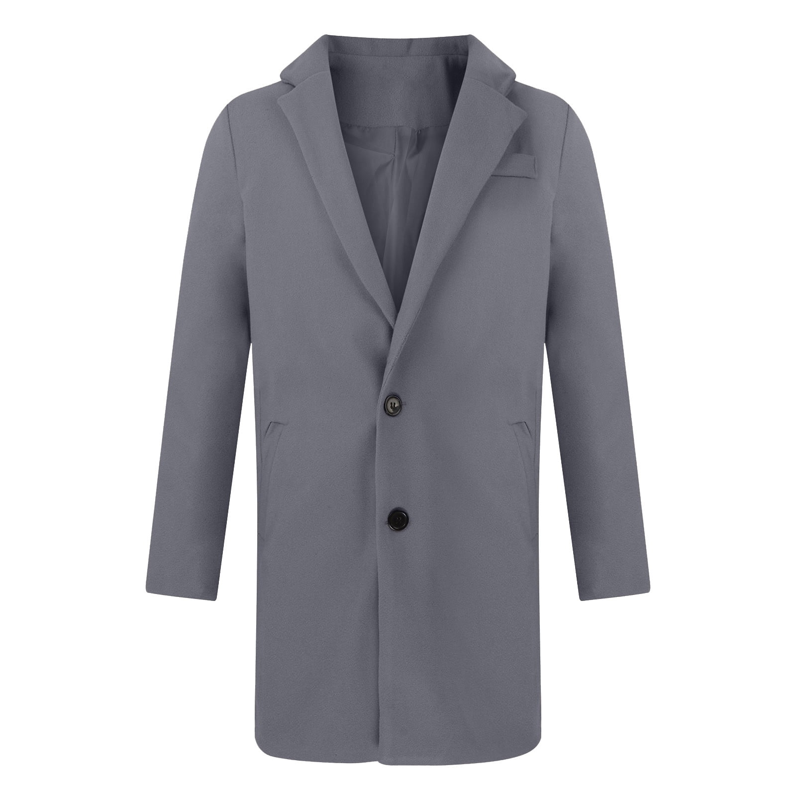 Winter Jackets For Men Men's Winter Mid-length Suit Collar