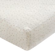 Lambs & Ivy Signature 100% Organic Cotton Muslin Floral Fitted Crib Sheet
