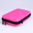thumbnail image 3 of Estuche de transporte EVA, funda protectora rosa/plateada para 3DS XL LL (rosa), 3 of 7