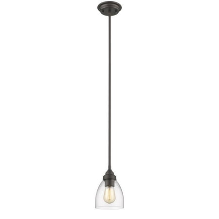 - CHLOE Lighting ELISSA Transitional 1 Light Rubbed Bronze Ceiling Mini Pendant 6