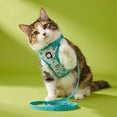 thumbnail image 3 of (3 pack) Vibrant Life Adjustable Cat Harness and Leash, Multicolor Sushi, One Size, 3 of 12