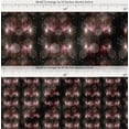 thumbnail image 2 of Soimoi Orange Cotton Cambric Fabric Scared Geometric Galaxy Print Fabric by Yard 58 Inch Wide, 2 of 7