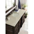 thumbnail image 3 of James Martin Furniture 825-V60S-BW-3OGLB 60 in. De Soto Bright White Single Bathroom Vanity with 3 cm Galala Beige Top & Oval Sink, 3 of 7
