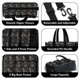 thumbnail image 3 of Teacher Tote Bag,Schnauzer Dog Teacher Utility Tote Bag,Large Work Tote Bags for Women with Multiple Pockets,Top Zipper Closure,13.8x10.6x6.7 Inch, 3 of 5