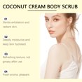 thumbnail image 3 of OceAura Coconut Cream Body Scrub Gently Cleanses Body Skin With A Smooth Exfoliating Scrub, 3 of 5