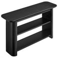 thumbnail image 5 of Calix Console Table in Black, 5 of 9