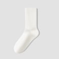 thumbnail image 2 of WMNTST Womens Crew Socks Ribbed Solid Color Casual Sweat Absorbing Fall Sock Cozy Breathable Sports Sock, 2 of 3