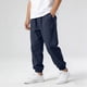 thumbnail image 3 of Ceisia Boys Elastic Waist Casual Athletic Pants Cotton-Linen Like Stretchy Breathable Cuffed Ankles Sweatpants for 5-15 Years Navy for 7-8 Years Gifts, 3 of 7