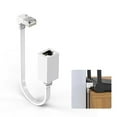 thumbnail image 6 of 10Gbps CAT7 Ethernet Extension Cable 90 Degree Cable Extender Right Angled RJ45 Networking Cord Adapter for PC, 6 of 9