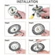 thumbnail image 4 of Kit de 8 cuchillas para desbrozadora, accesorio de cuchilla metálica para cortacésped Stihl, 4 of 5