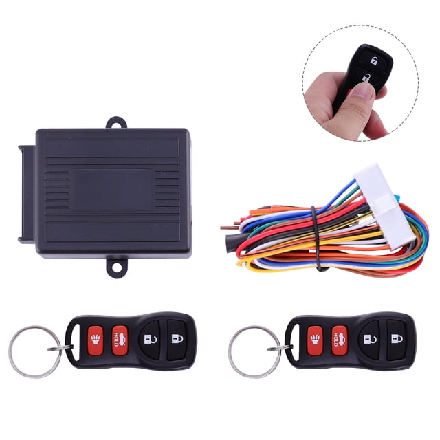 BRIGHTFUFU 1 Set Plastic Remote Car Alarm for Car Keyless Door Entry