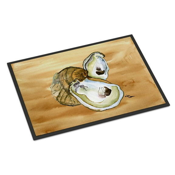 Carolines Treasures 8160-MAT Oyster Doormat 18x27 27"L x 18"W multicolor