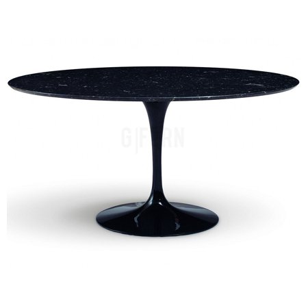 Tulip Dining Table Round Marble Top Reproduction Tulip Dining Table Round Marble Top Reproduction