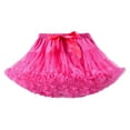 thumbnail image 3 of VUPSGEZ Adult Mesh Skirt Women's Puff Skirt Tutu Skirt Women's New Lolita Women's Multi Layered Mesh Skirt (Hot Pink,XL), 3 of 4