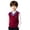 Wine, variant on Toddler Kids Boys Cable Knit Vests V Neck Striped Hem Uniform Sweater Gilet All Season Sleeveless School Waistcoat