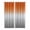 Gray Orange, variant on Navy Blue Gray Ombre Kitchen Curtains 84 Inch Length, Modern Gradient Abstract Art Grommet Top Bedroom Living Room Curtains, Light Filtering Cafe Curtain Drapes 2 Panels Set 84''x84''