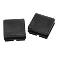 thumbnail image 4 of Square Table Chair Leg Tube Pipe Feet Insert Cap 25mmx25mm 20pcs Black, 4 of 5