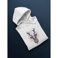thumbnail image 3 of Tribal Pattern Deer Design  Hoodie Men -Image by Shutterstock, Male Medium, 3 of 4