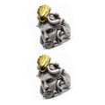 thumbnail image 1 of Jumpingount Anillo de cabeza de hombre viejo estilo Retro escultura de concha dorada clásica anillos de plata joyería Universal fiesta mujeres Type6 NO6, 1 of 6