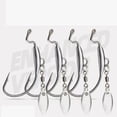 thumbnail image 2 of Weighted Swimbait Hooks, Bladed EWG Hooks for Bass Fishing, E* Wide Worm Underspin Weedless, 2 of 4