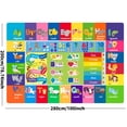 thumbnail image 5 of Children's Play Rugs For Foo, Kids Rugs, Suitable For Playroom, Playime Series ABc, Numbers,Animals,Months,Seasons Educational Area Rnugs, Suitable For Children's Clasroom 110"x78.7", 5 of 7