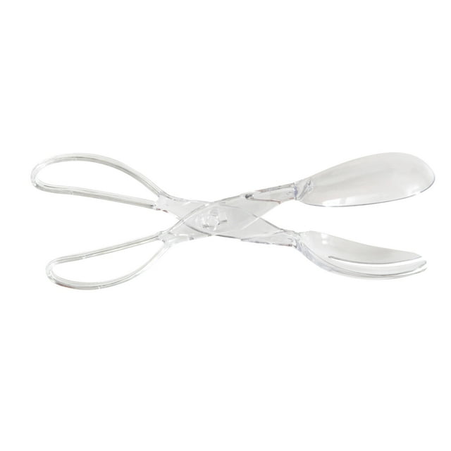 Clear Plastic Salad Tong