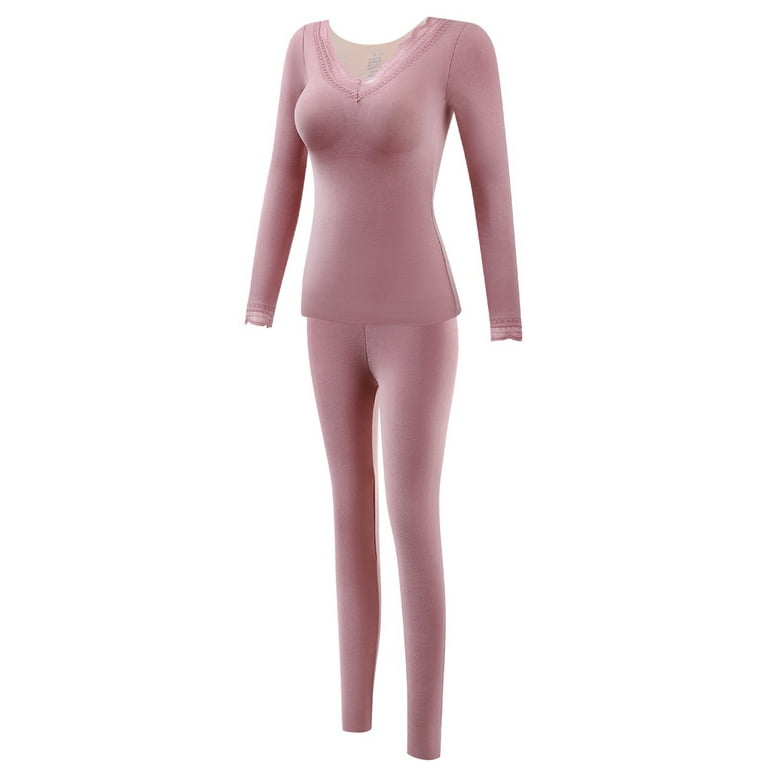 Women's seamless thermoactive underwear (bottom) - pink