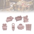 thumbnail image 2 of Huhudde Stylish Jewelry Case Elegant Jewelry Organizers Sofa Shaped Earring Organizers, 2 of 19