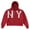 ZA Red, variant on Toddler Sweatshirt Zip Up Hoodies Solid Color Hoodie Sweatshirt Long Sleeve Jacket Hoodies For Girls Beige 100(2 Years-3 Years)