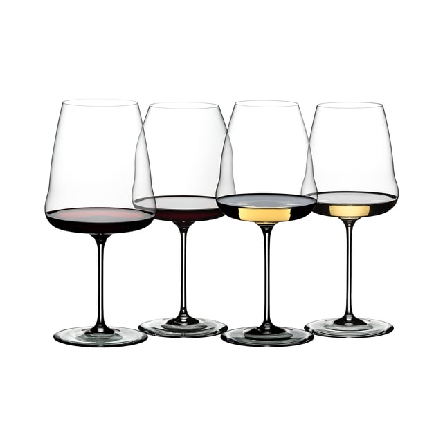 Set de Copas de Vino Riedel 5123/47 Winewings para Degustación, Juego de 4, Transparente