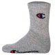 thumbnail image 5 of Champion Calcetines para Niños, Paquete de 3 - Crew Socks, Color sólido Azul/Blanco/Gris 27-30, 5 of 7
