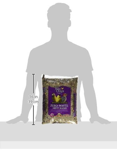 D & D Commodities Wild Bird Feed Zero-Waste Fruit Blend Bird Food, 5 lb