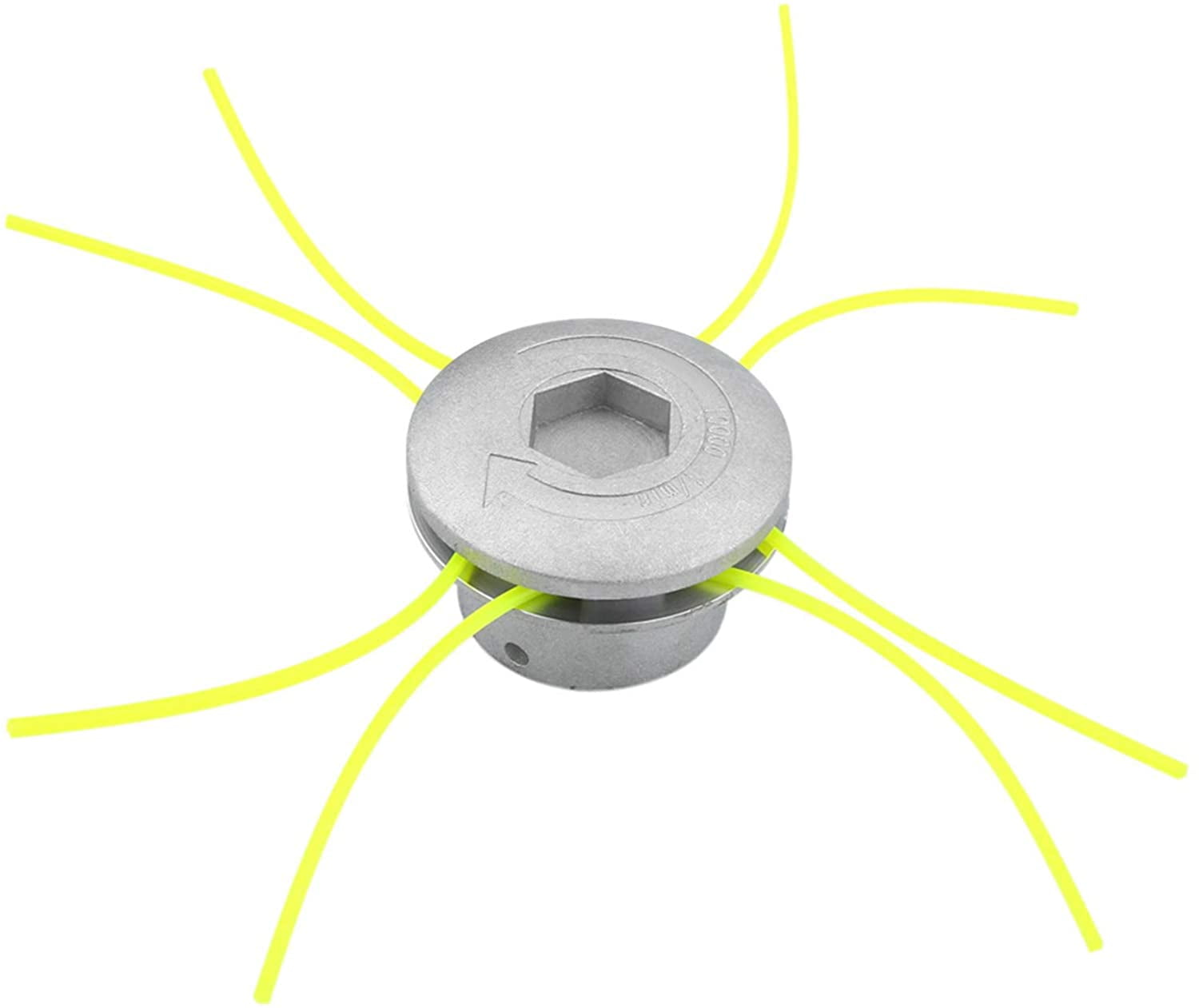 Universal Brush Cutter Head, Aluminum Corded Trimmer Head Brush Cutter