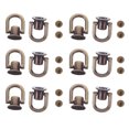 thumbnail image 1 of unbranded 12Ud Para Fabricación De Carteras Anillos En D De Aleación Resistente Color, 1 of 6