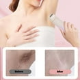 thumbnail image 4 of Body Hair Trimmer for Women, Dual Head Design, Quick Button Operating, Skin Friendly Materials, Rechargeable, Comprehensive Grooming Experience, Wet / Dry Use, 4 of 7