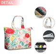 thumbnail image 2 of Pioneer Flower Floral Print Pattern Travel Tote Bags for Women Carry On,Large Weekender Bags for Women Travel,Multi Functional Duffle Bag for Work,Shopping,Sports, 2 of 5