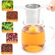thumbnail image 5 of 2 coladores de té, cesta infusora de acero inoxidable para tazas, infusores de té para té a granel, difusor de té de malla fina, coladores de té de mango largo, filtros para infusiones de té, 5 of 8
