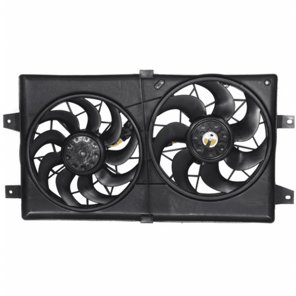 For Chrysler Sebring Sedan / Convertible A/C Radiator Fan Assembly 2001 2002 2003 2004 2005 2006 4/6 Cylinder For CH3115122 | M:5019290AA B:R:9BLADE 5019292AA/L:7BLADE 5019291A